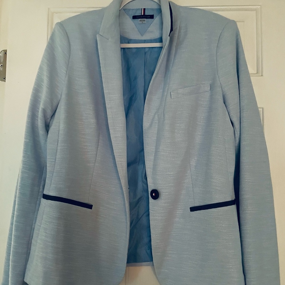 Tommy Hilfiger Gray Sport Coat Modern Tailored Fit
